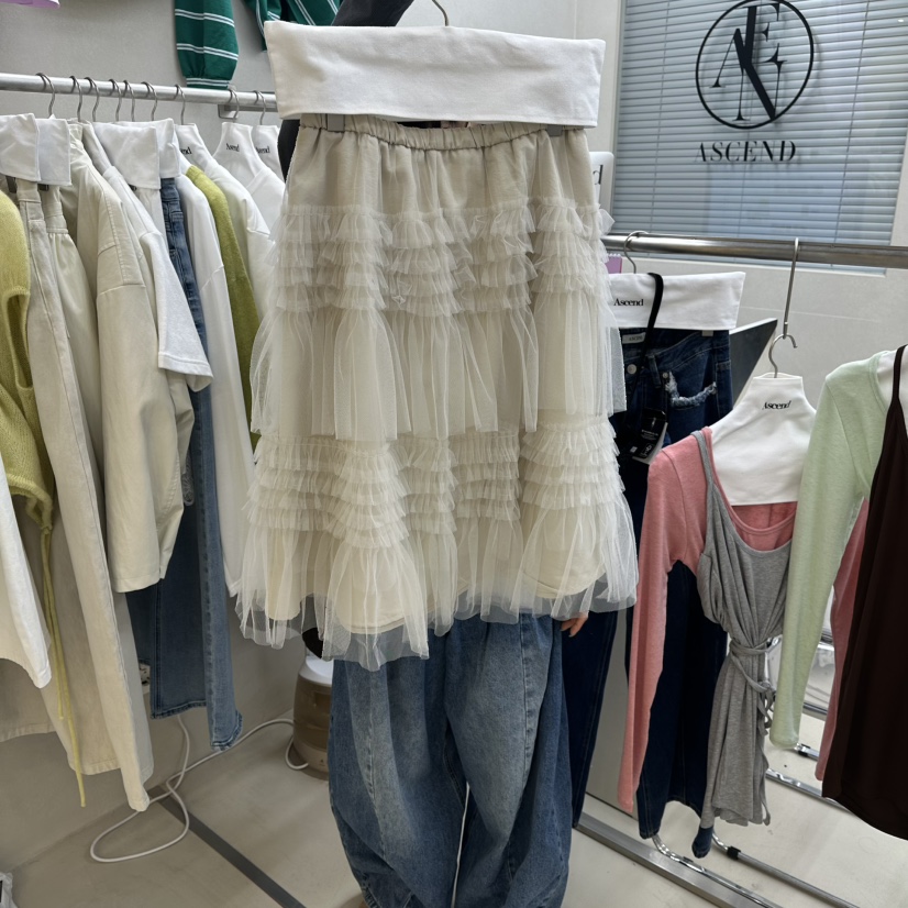 ASCEND東大門實拍女士新款職業休閑真品人氣熱賣26春夏長裙ASCEND長裙