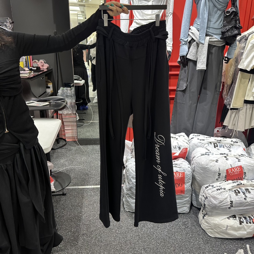 RARE CLOSET東大門實拍女士新品時尚職業人氣休閑褲刺繡RARE CLOSET休閑褲圖色2