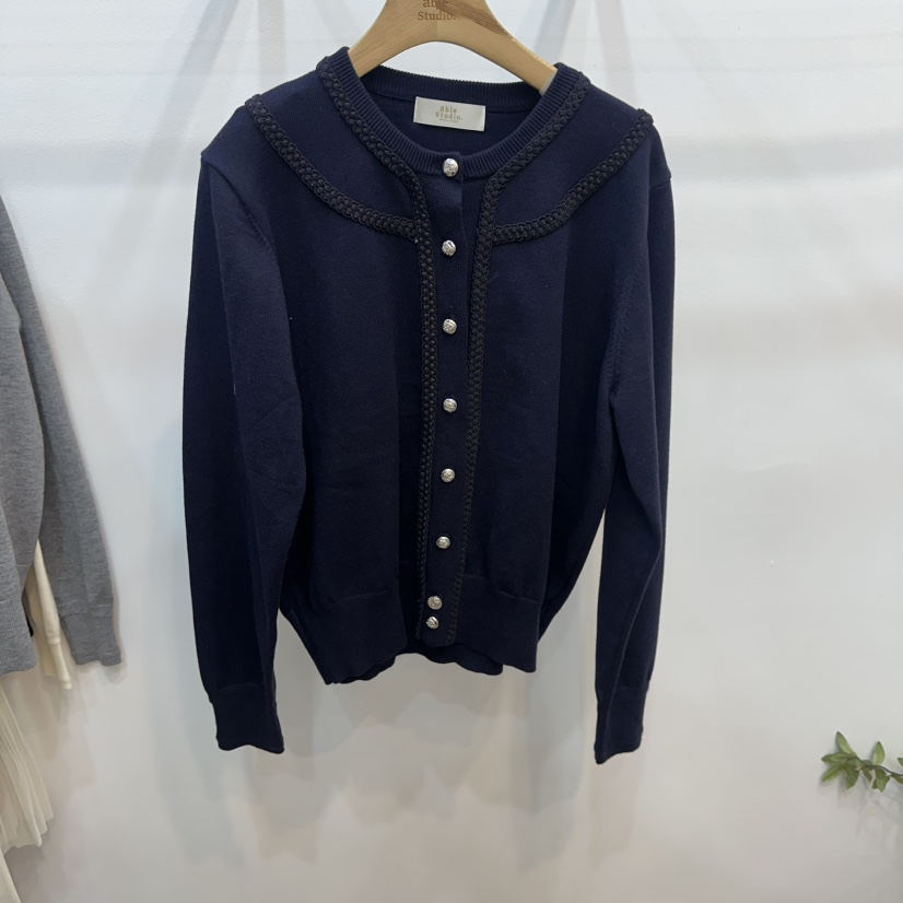 ABLESTUDIO韓國代購女裝新款26春夏職業熱賣休閑人氣針織衫ABLESTUDIO針織衫圖色2