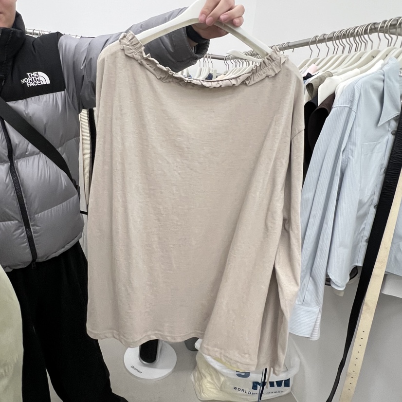 BREATHE東大門直郵女裝新品休閑職業人氣26春夏熱賣長袖T恤BREATHE長袖T恤