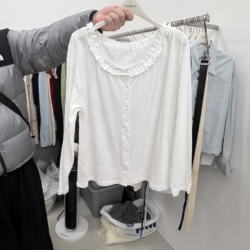 BREATHE東大門直郵女裝新品休閑職業人氣26春夏熱賣長袖T恤BREATHE長袖T恤圖色2