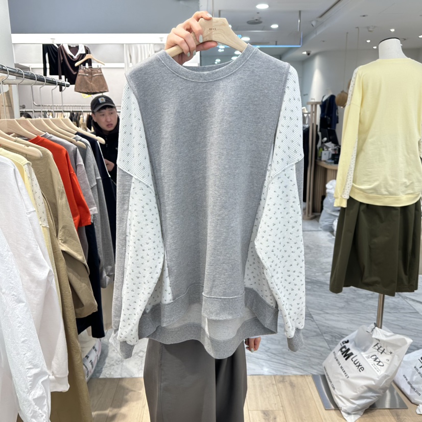 REVE-L東大門代購女士新款熱賣真品26春夏休閑職業人氣衛衣REVE-L衛衣圖色1