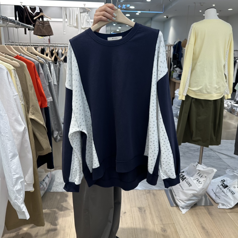 REVE-L東大門代購女士新款熱賣真品26春夏休閑職業人氣衛衣REVE-L衛衣圖色3