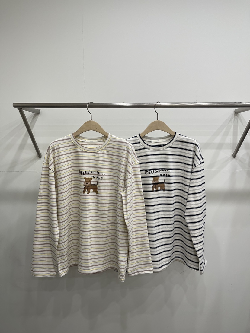 FIFTY東大門代購女士新品推薦休閑真品26春夏熱賣長袖T恤FIFTY長袖T恤