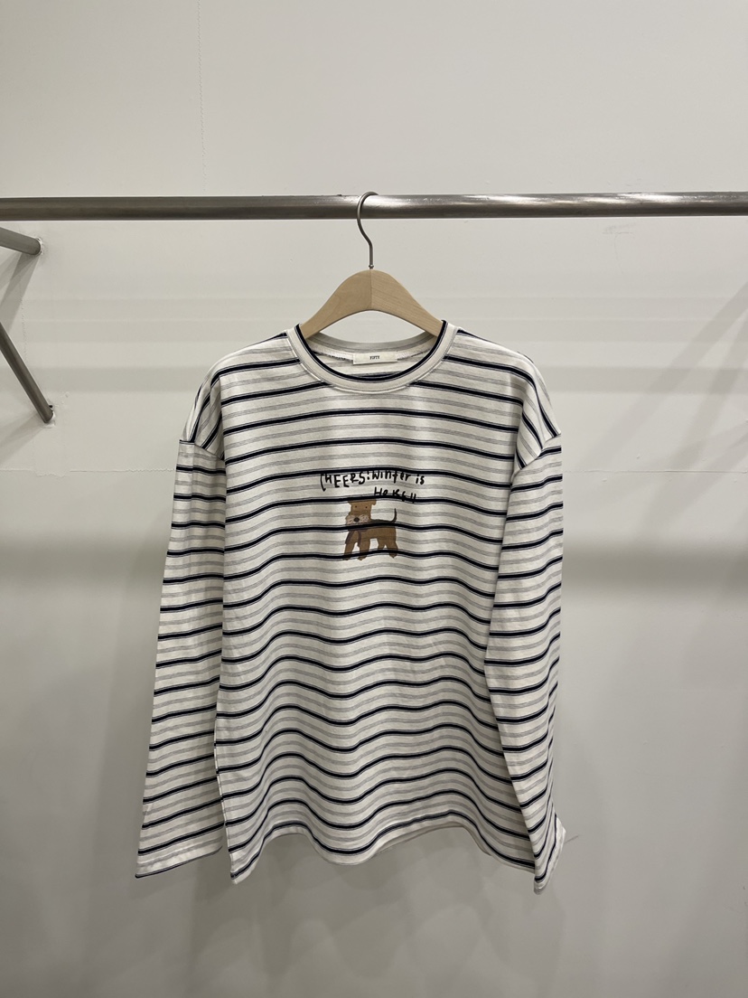 FIFTY東大門代購女士新品推薦休閑真品26春夏熱賣長袖T恤FIFTY長袖T恤圖色1