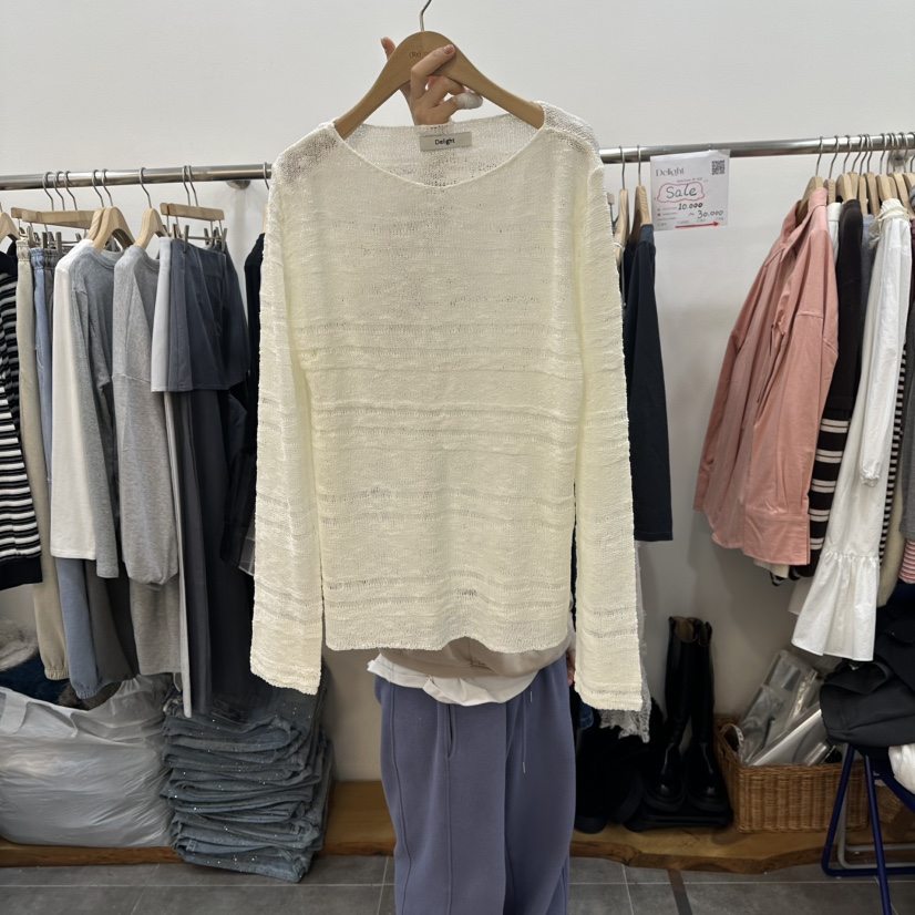 DELIGHT-L東大門實拍女士新款推薦熱賣真品人氣職業針織衫DELIGHT-L針織衫圖色1