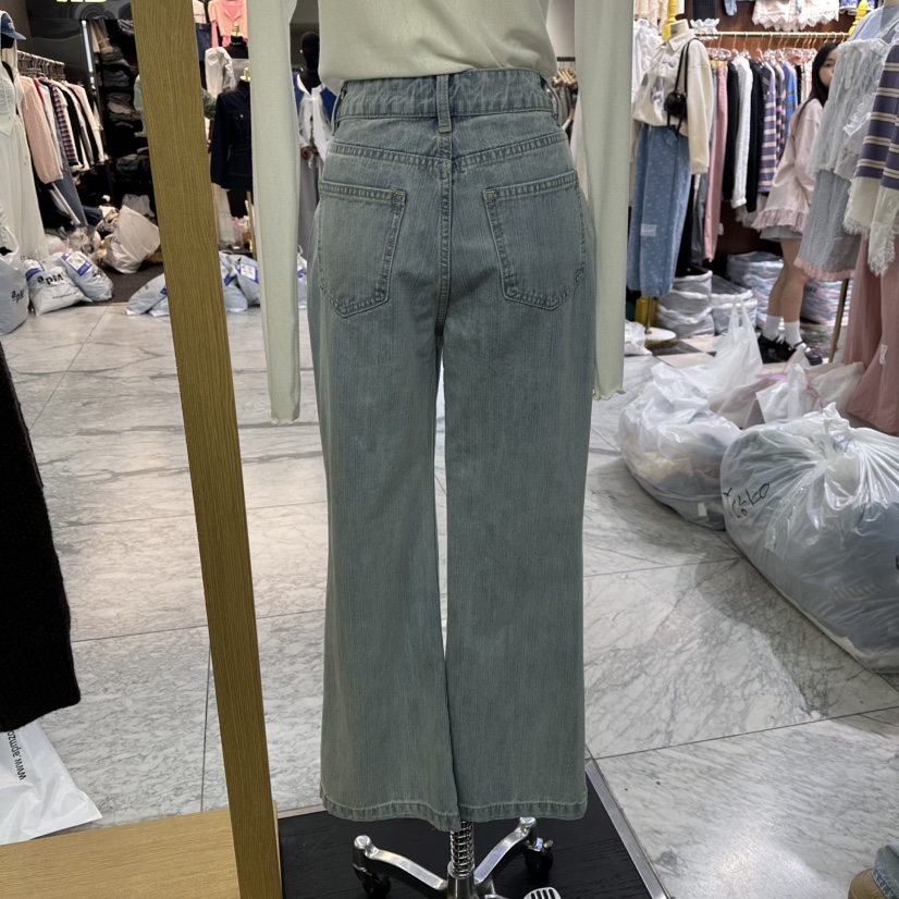 SALT BREAD韓國代購女裝新款真品推薦時尚熱賣人氣牛仔褲SALT BREAD牛仔褲