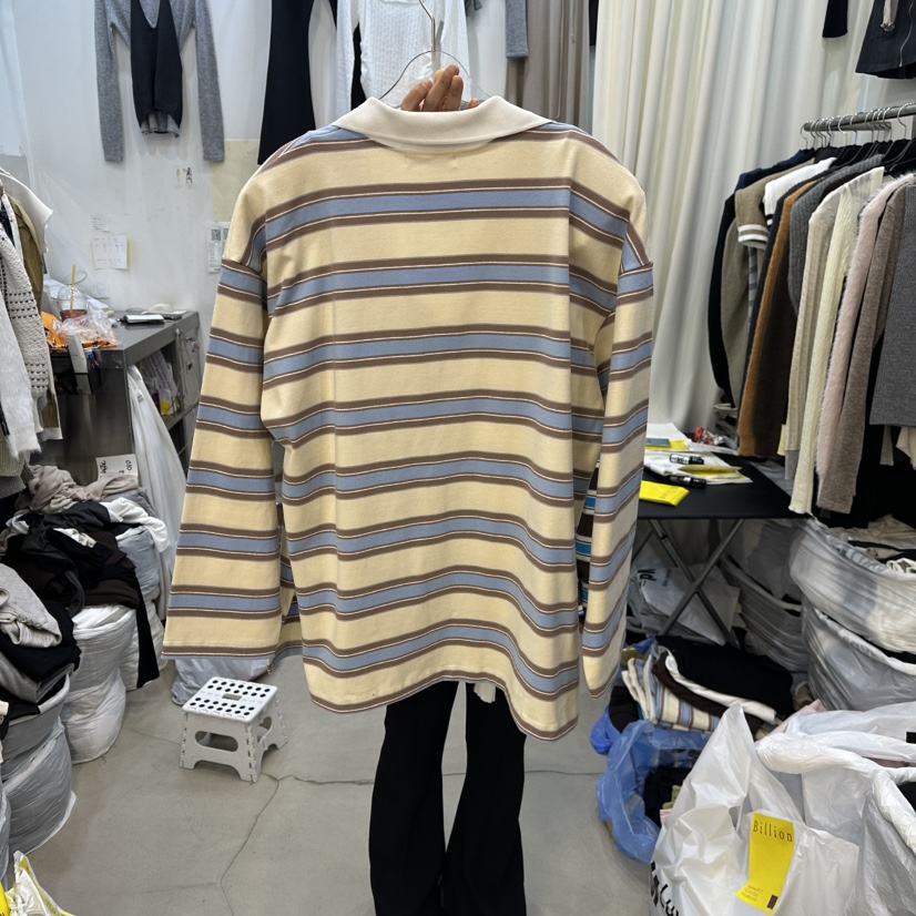 BILLION-L東大門實拍女裝新款人氣真品熱賣推薦休閑長袖T恤BILLION-L長袖T恤