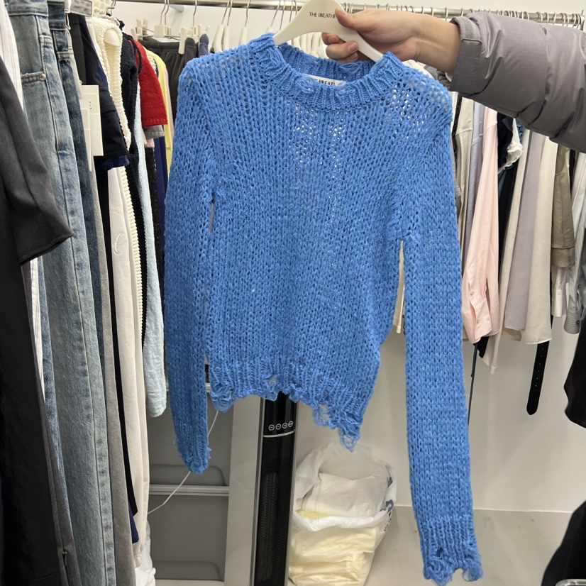 BREATHE東大門直郵女士新款真品26春夏人氣熱賣休閑針織衫BREATHE針織衫圖色1