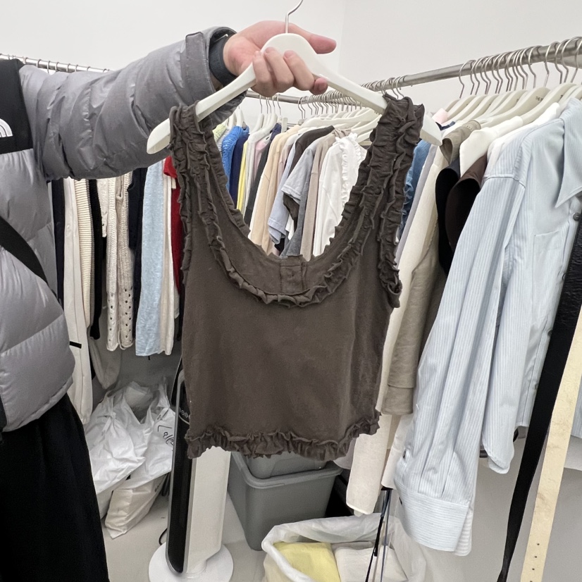 BREATHE東大門直郵女裝新款休閑26春夏真品吊帶背心不含內搭BREATHE吊帶/背心