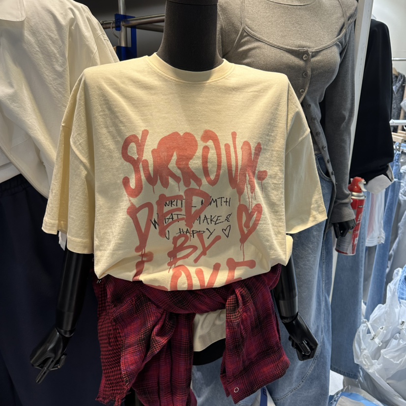 EL BOSQUE東大門代購女士新款推薦真品休閑職業熱賣人氣T恤EL BOSQUET恤圖色2