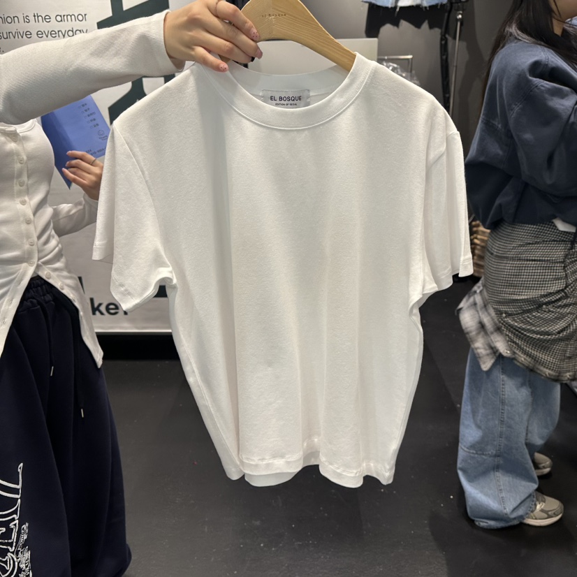 EL BOSQUE東大門直郵女士新品真品人氣推薦職業休閑熱賣T恤EL BOSQUET恤圖色1