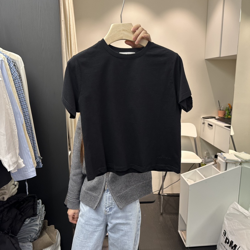 SALT BREAD韓國代購女士新品推薦真品休閑熱賣人氣26春夏T恤SALT BREADT恤圖色2