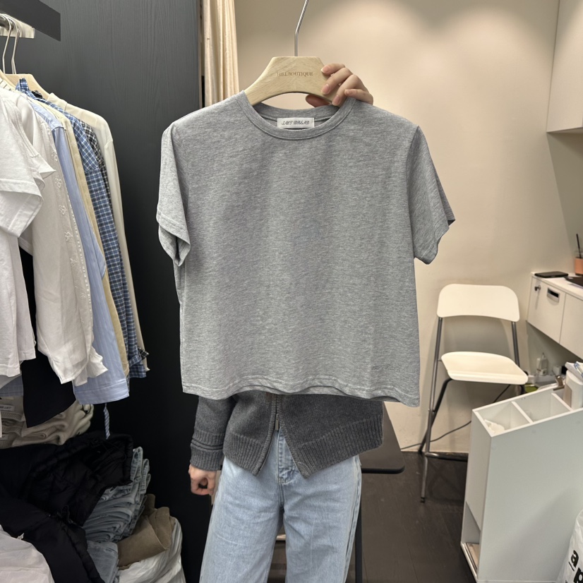 SALT BREAD韓國代購女士新品推薦真品休閑熱賣人氣26春夏T恤SALT BREADT恤圖色3