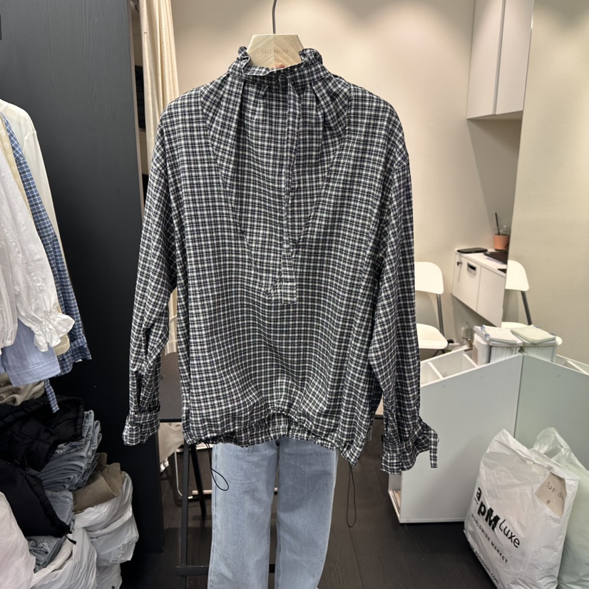 SALT BREAD東大門直郵女裝新品休閑真品人氣熱賣襯衫蕾絲衫SALT BREAD襯衫/蕾絲衫圖色1