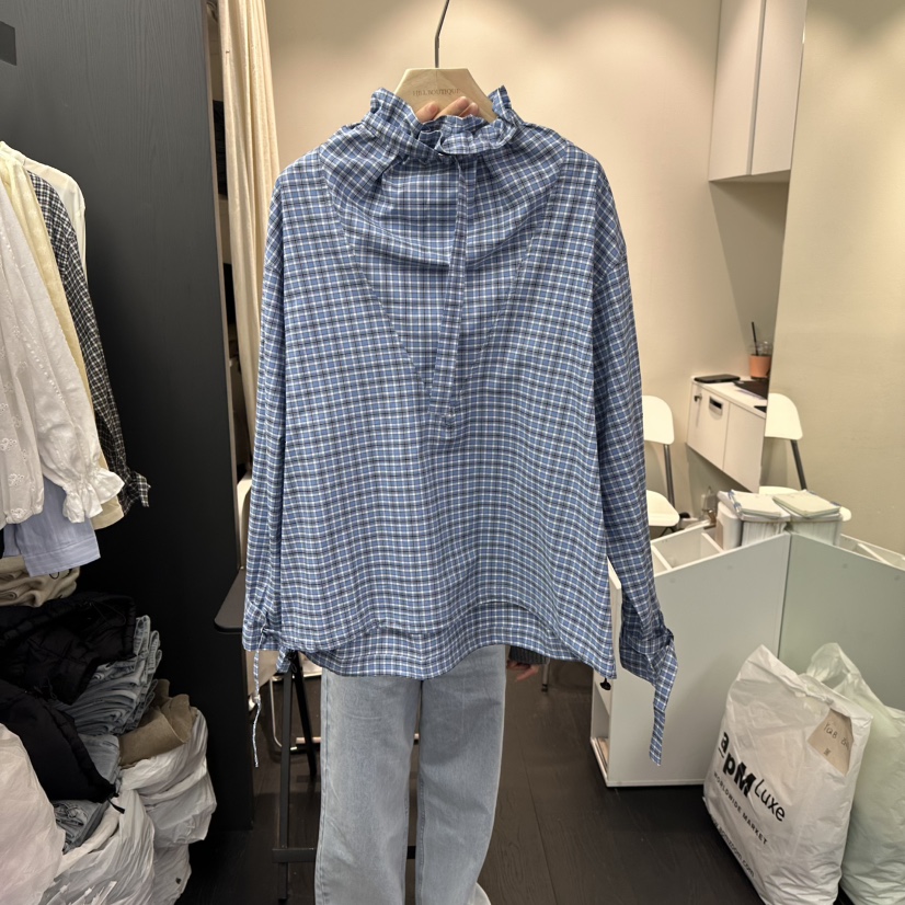 SALT BREAD東大門直郵女裝新品休閑真品人氣熱賣襯衫蕾絲衫SALT BREAD襯衫/蕾絲衫圖色2