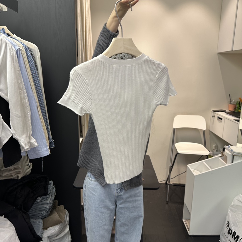 SALT BREAD東大門代購女士新品時尚休閑26春夏熱賣針織衫SALT BREAD針織衫