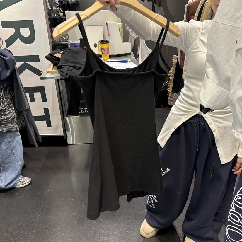 EL BOSQUE韓國代購女士新款熱賣真品時尚吊帶背心不含內搭EL BOSQUE吊帶/背心