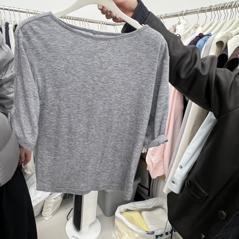 BREATHE東大門實拍女裝新款休閑26春夏職業真品人氣時尚T恤BREATHET恤圖色2