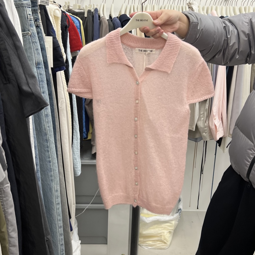BREATHE韓國直郵女裝新品真品休閑26春夏推薦職業時尚針織衫BREATHE針織衫圖色1
