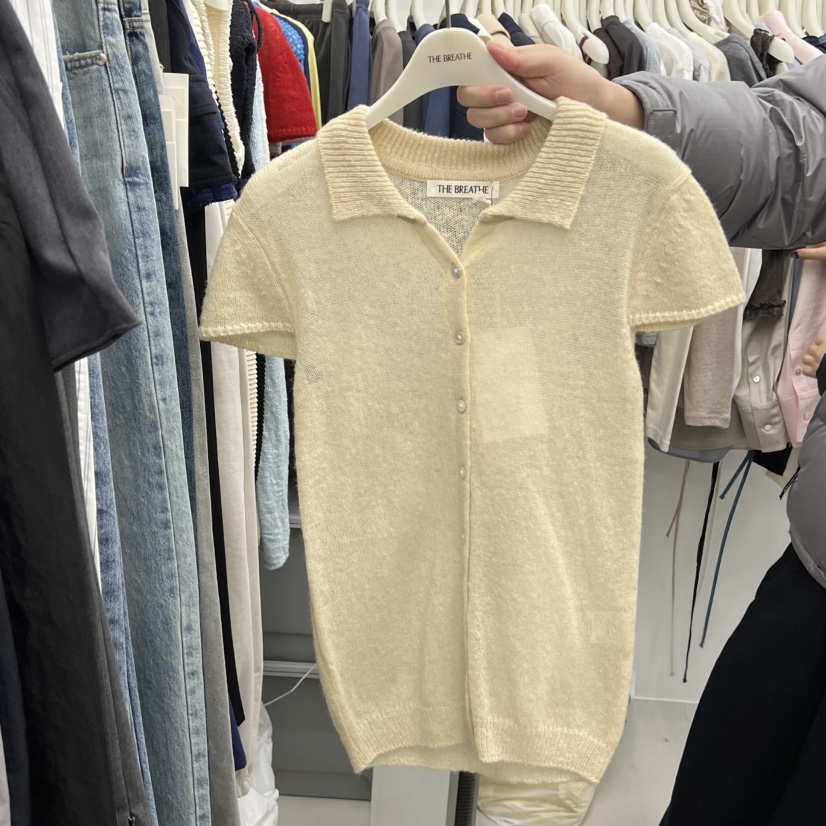 BREATHE韓國直郵女裝新品真品休閑26春夏推薦職業時尚針織衫BREATHE針織衫圖色4
