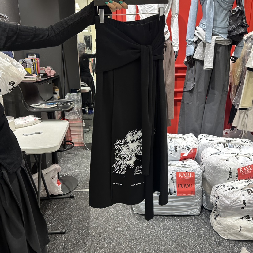 RARE CLOSET韓國直郵女裝新款人氣26春夏職業真品休閑長裙RARE CLOSET長裙圖色3