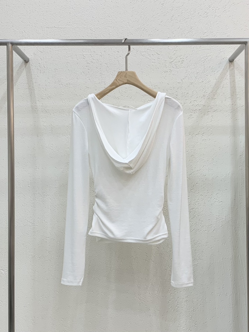 LIGHT AND SALT東大門代購女裝新品26春夏長袖T恤連帽衫LIGHT AND SALT長袖T恤