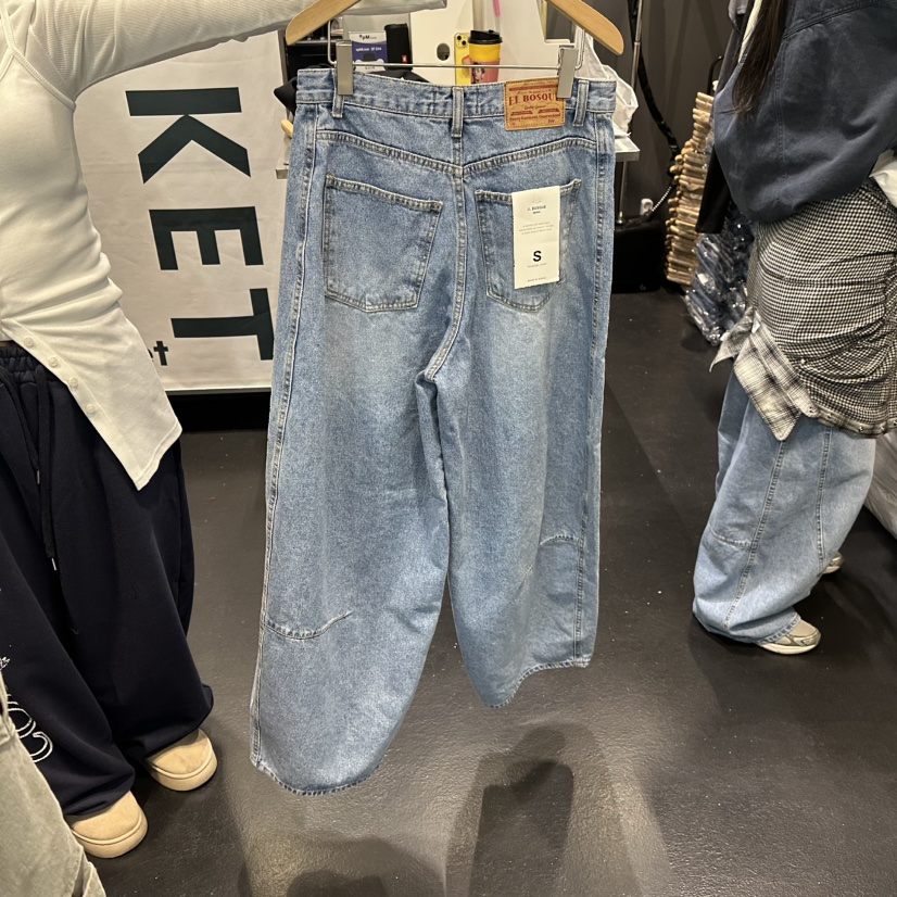 EL BOSQUE東大門代購女士新款推薦職業時尚熱賣人氣牛仔褲EL BOSQUE牛仔褲