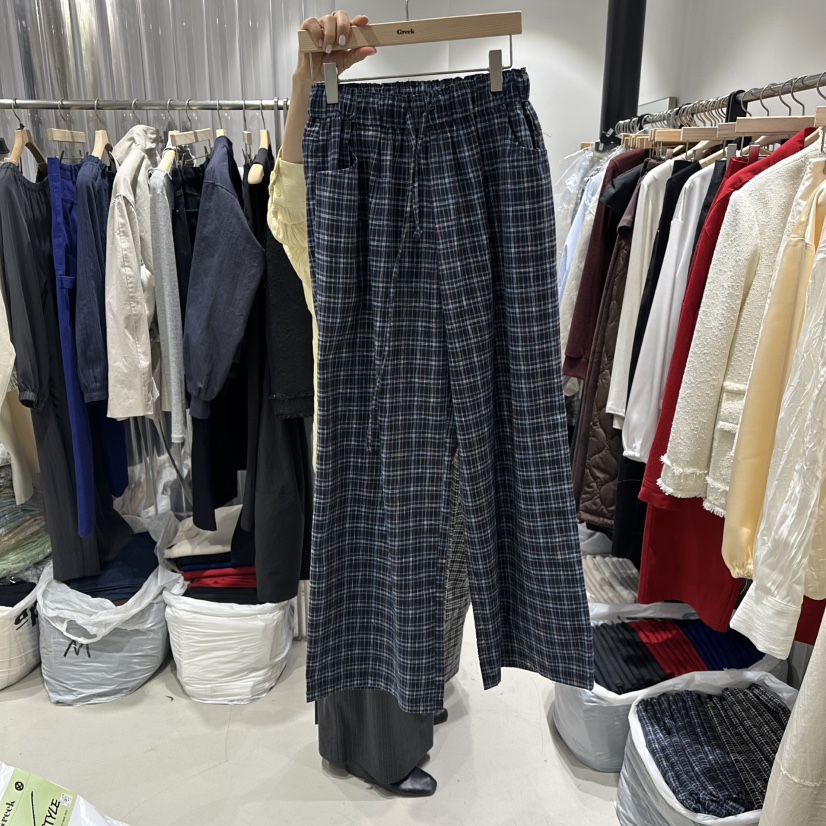 GREEK東大門代購女裝新品時尚26春夏職業真品熱賣推薦休閑褲GREEK休閑褲圖色1深藍色