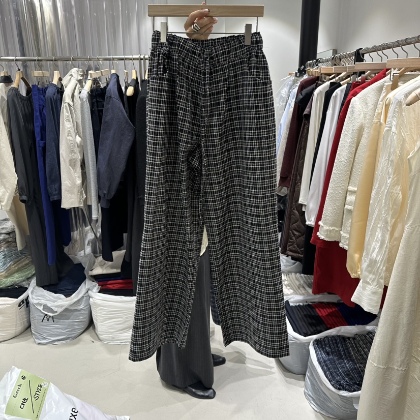 GREEK東大門代購女裝新品時尚26春夏職業真品熱賣推薦休閑褲GREEK休閑褲圖色2黑色