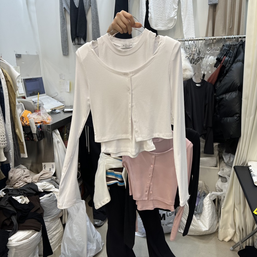 BILLION-L東大門代購女士新款人氣真品熱賣職業套裝兩件套BILLION-L套裝圖色1