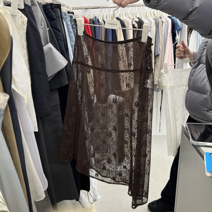 BREATHE韓國代購女裝新款職業人氣休閑熱賣26春夏半身裙中短裙BREATHE半身裙/中短裙圖色2