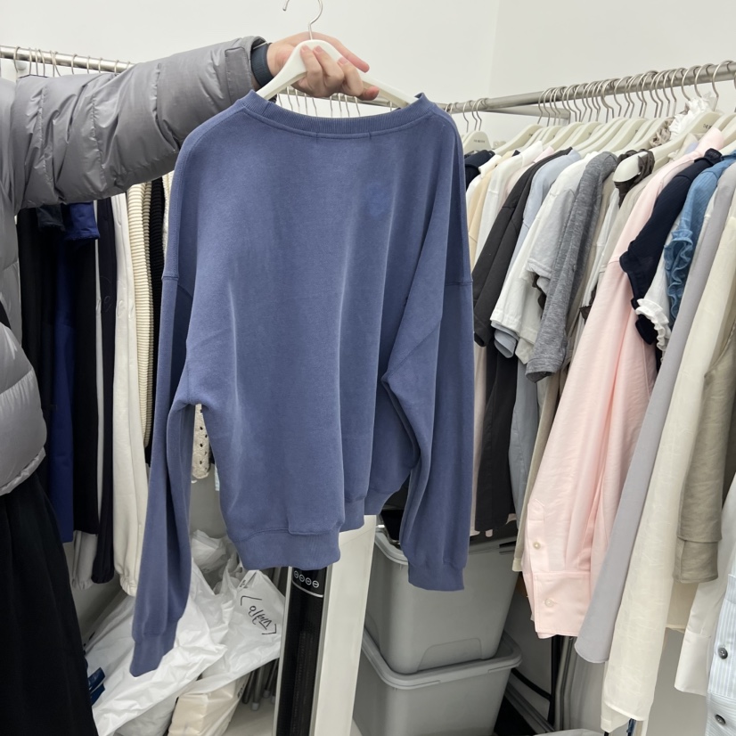 BREATHE韓國直郵女士新品休閑真品26春夏時尚人氣衛衣華夫格BREATHE衛衣