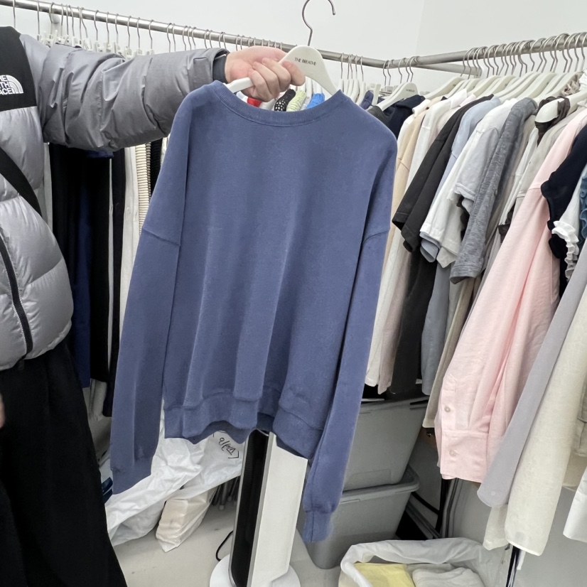 BREATHE韓國直郵女士新品休閑真品26春夏時尚人氣衛衣華夫格BREATHE衛衣圖色1