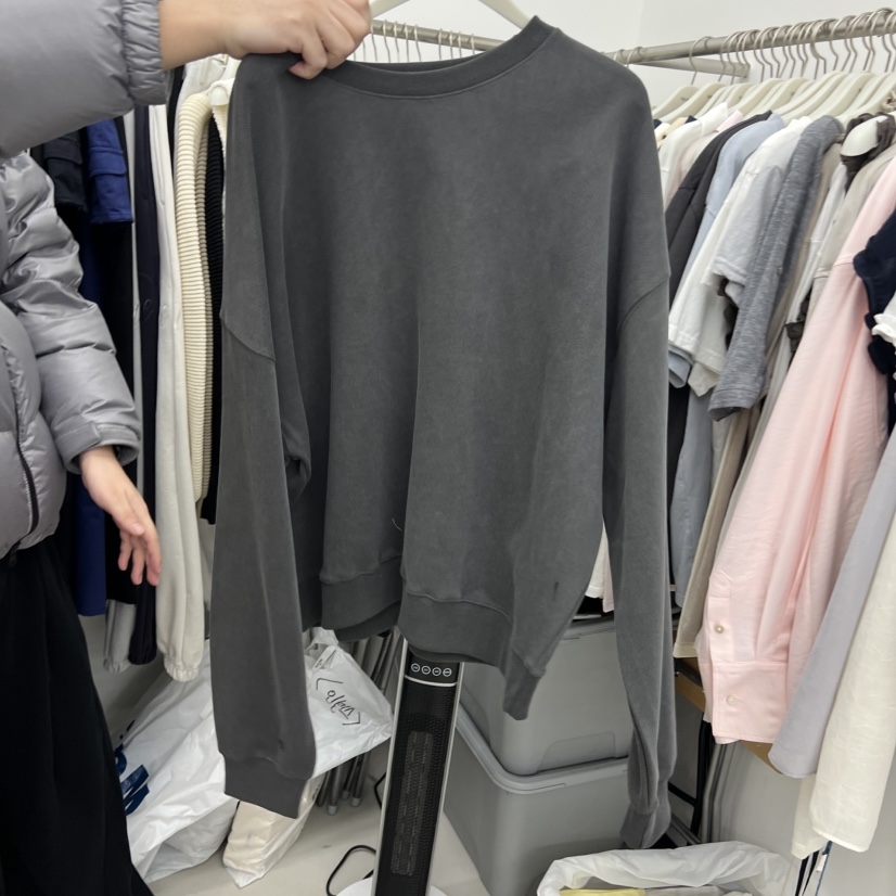 BREATHE韓國直郵女士新品休閑真品26春夏時尚人氣衛衣華夫格BREATHE衛衣圖色2