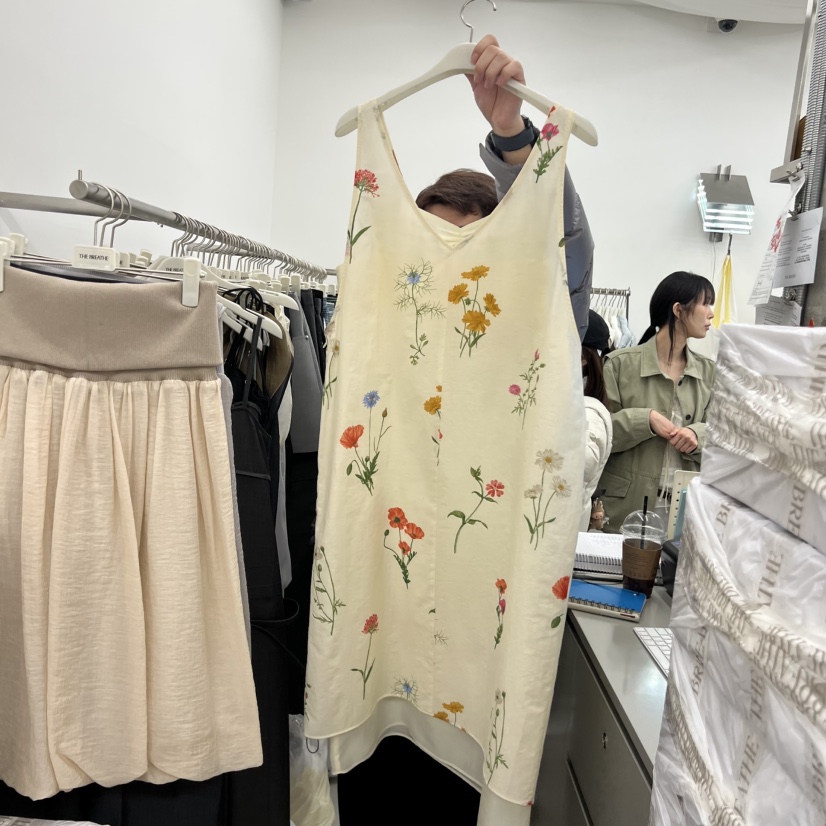 BREATHE東大門代購女裝新款時尚人氣休閑26春夏職業連衣裙BREATHE連衣裙