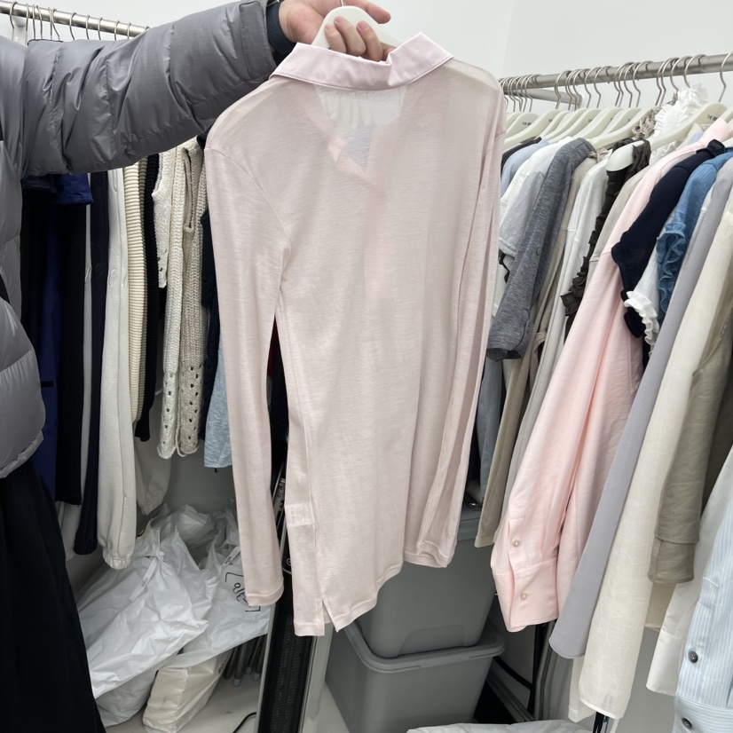 BREATHE東大門直郵女士新品熱賣時尚26春夏職業休閑長袖T恤BREATHE長袖T恤