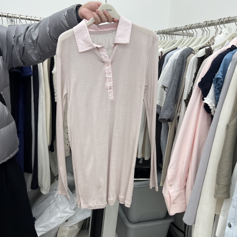 BREATHE東大門直郵女士新品熱賣時尚26春夏職業休閑長袖T恤BREATHE長袖T恤圖色1