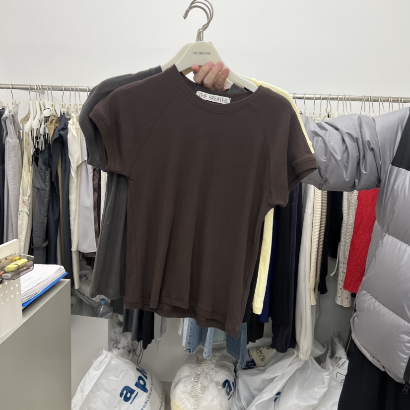 BREATHE韓國代購女士新款真品時尚26春夏休閑人氣熱賣T恤BREATHET恤圖色2