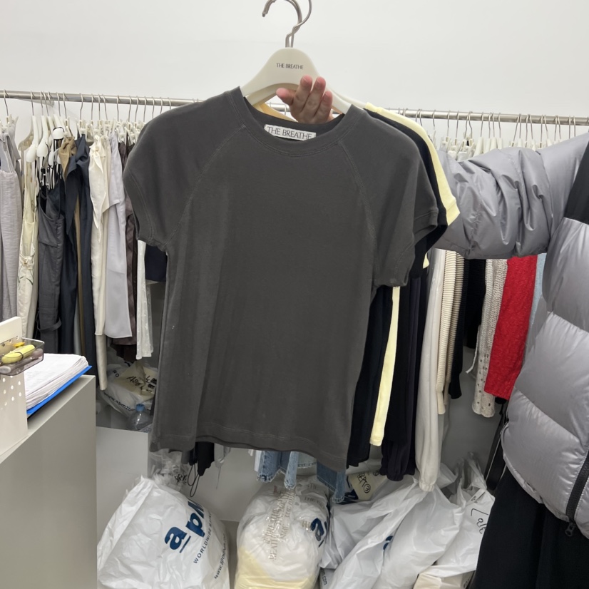 BREATHE韓國代購女士新款真品時尚26春夏休閑人氣熱賣T恤BREATHET恤圖色3
