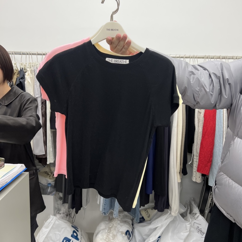 BREATHE韓國代購女士新款真品時尚26春夏休閑人氣熱賣T恤BREATHET恤圖色4