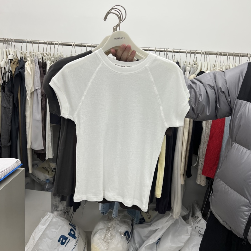 BREATHE韓國代購女士新款真品時尚26春夏休閑人氣熱賣T恤BREATHET恤圖色7