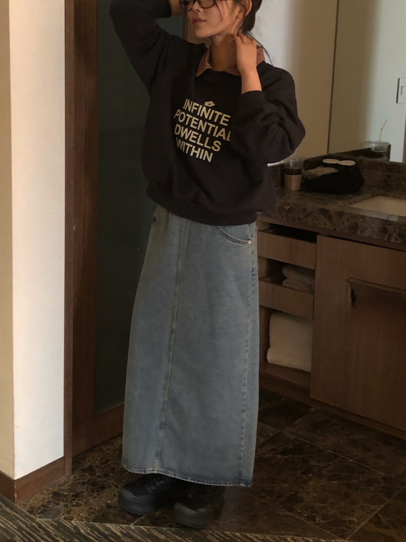 ONDO-P韓國直郵女士新款職業休閑推薦時尚熱賣26春夏長裙ONDO-P長裙