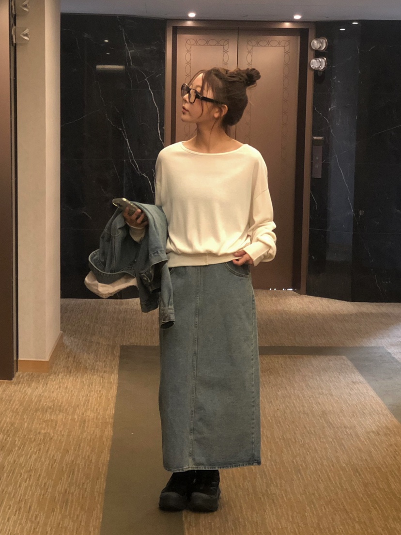 ONDO-P韓國直郵女士新款職業休閑推薦時尚熱賣26春夏長裙ONDO-P長裙