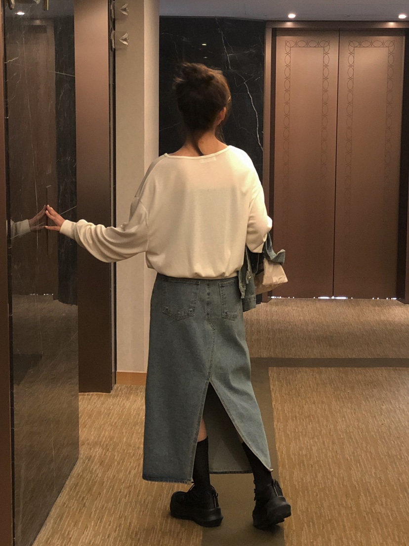 ONDO-P韓國直郵女士新款職業休閑推薦時尚熱賣26春夏長裙ONDO-P長裙