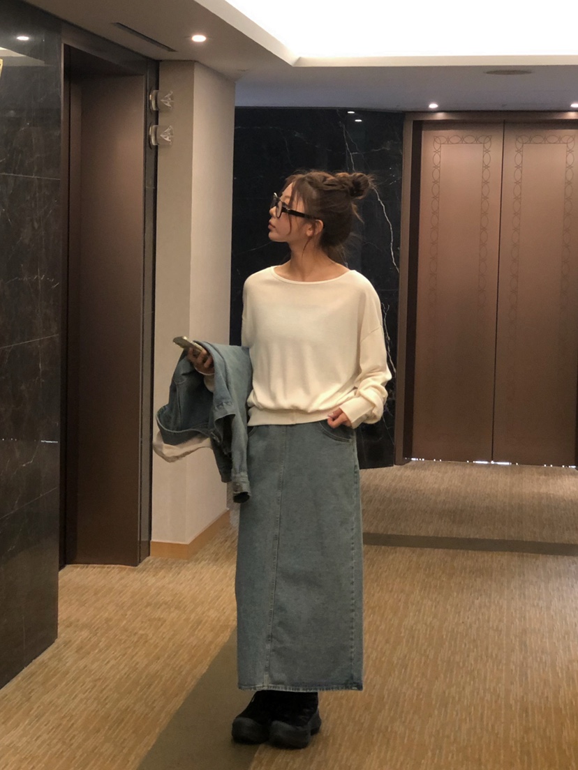 ONDO-P韓國直郵女士新款職業休閑推薦時尚熱賣26春夏長裙ONDO-P長裙