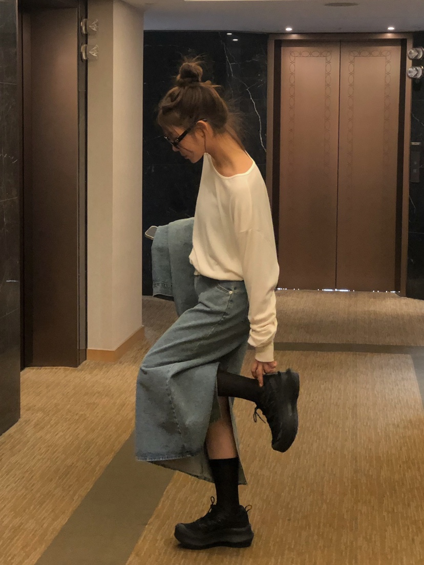 ONDO-P韓國直郵女士新款職業休閑推薦時尚熱賣26春夏長裙ONDO-P長裙