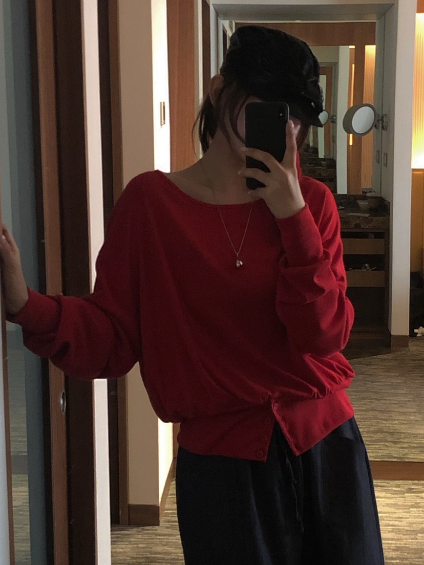 ONDO-P韓國直郵女士新款26春夏休閑推薦熱賣真品針織衫紐扣ONDO-P針織衫