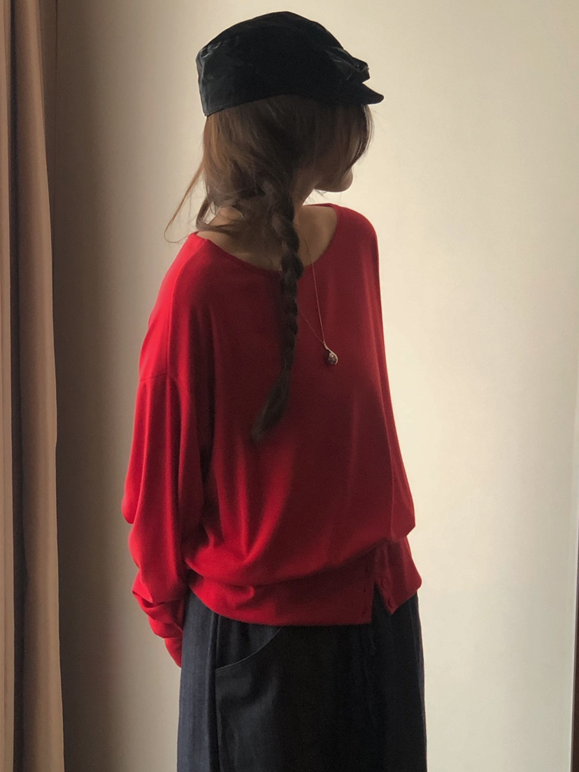 ONDO-P韓國直郵女士新款26春夏休閑推薦熱賣真品針織衫紐扣ONDO-P針織衫