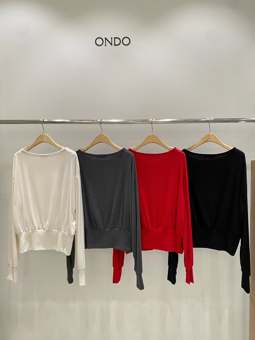 ONDO-P韓國直郵女士新款26春夏休閑推薦熱賣真品針織衫紐扣ONDO-P針織衫